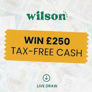 One winner. £250 cash. A simple post Christmas pick me up