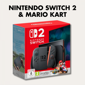 Nintendo Switch 2 and Mario Kart World Bundle (Autodraw)