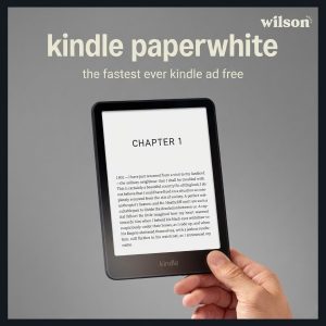 Win the Kindle Paperwhite (New Gen), ad free - choice of colour.