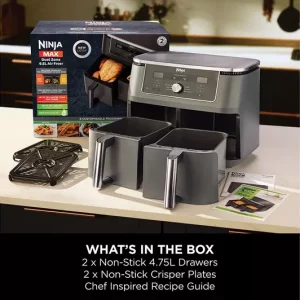 Win the Ninja Max 6 in 1 Dual Zone Air Fryer 9.5L