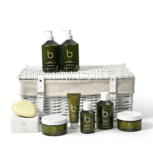 Luxury Geranium Hamper with Candle, Diffuser and Body Care